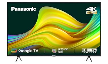 Panasonic 108 cm (43 inches) 4K Ultra HD Smart LED Google TV TH-43MX660DX (Black