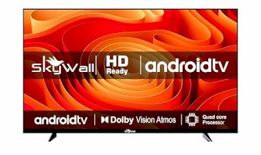 SKYWALL 80 cm (32 inches) HD Ready Smart LED TV 32SWELS-PRO (Black)