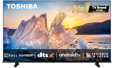 TOSHIBA 108 cm (43 inches) V Series Full HD Smart Android LED TV 43V35MP (Black)
